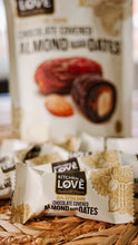 Load image into Gallery viewer, Kitchen & Love - 85% Extra Dark Chocolate Covered Almonds Dates