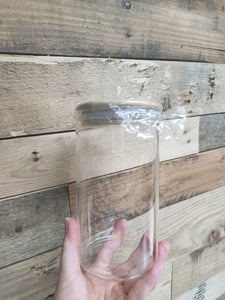 Glass Canister with Bamboo lid