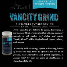 Load image into Gallery viewer, Grandpa J’s Vancity Grind Steak Rub