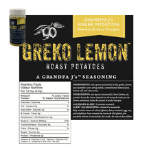 Load image into Gallery viewer, Grandpa J’s Greko Lemon Roast Potatoes Seasoning