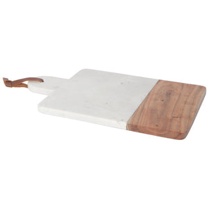 Serving Paddle and Cutting Board Marble