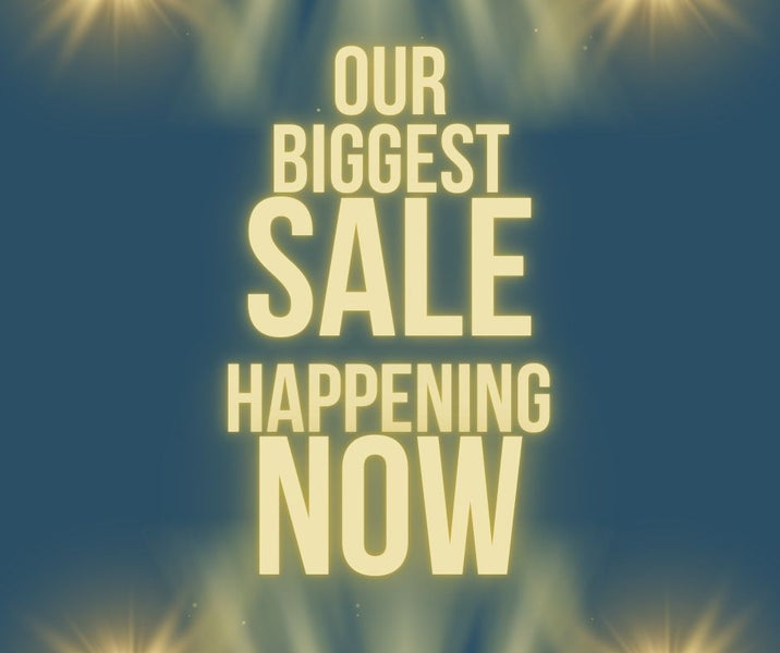 Our biggest sale of the year is happening now!