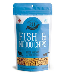 Fish & Noooo Chips - Premium Freeze Dried Cod Dog & Cat Treat