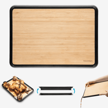 Load image into Gallery viewer, Flip Edge Bamboo Cutting Board
