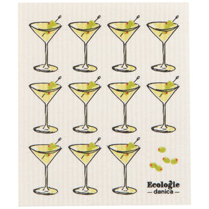Swedish Dishcloth - Martini