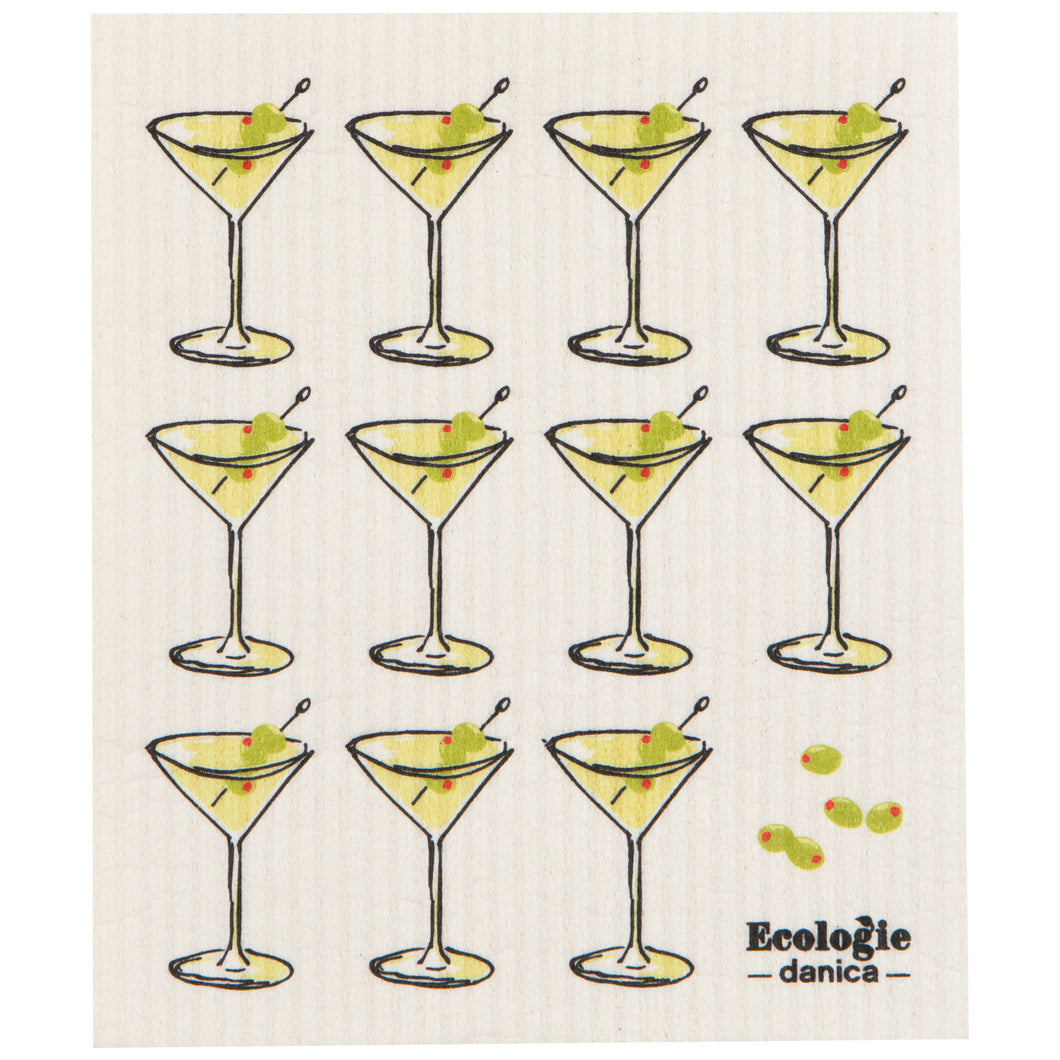 Swedish Dishcloth - Martini