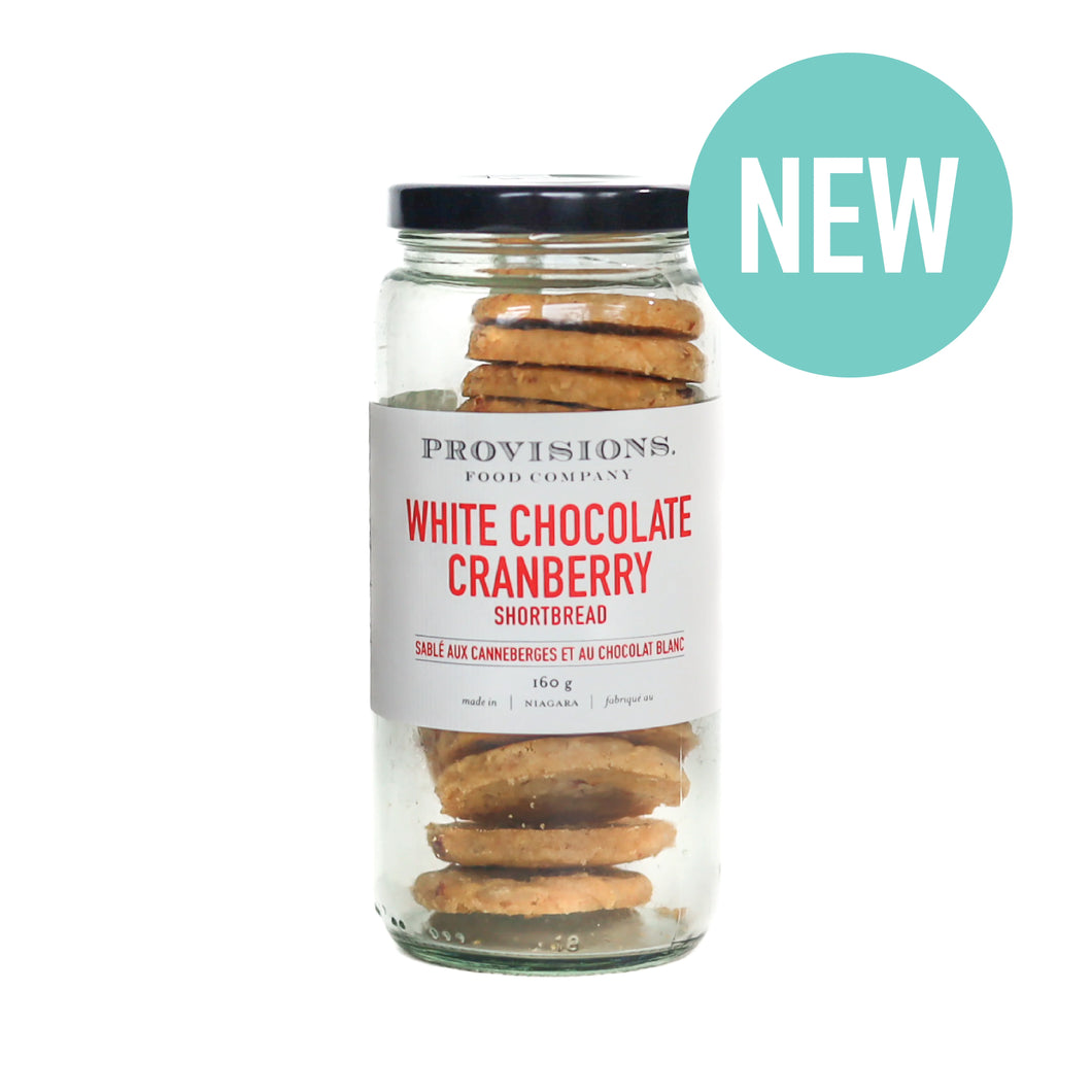 Provisions - White Chocolate Cranberry Shortbread