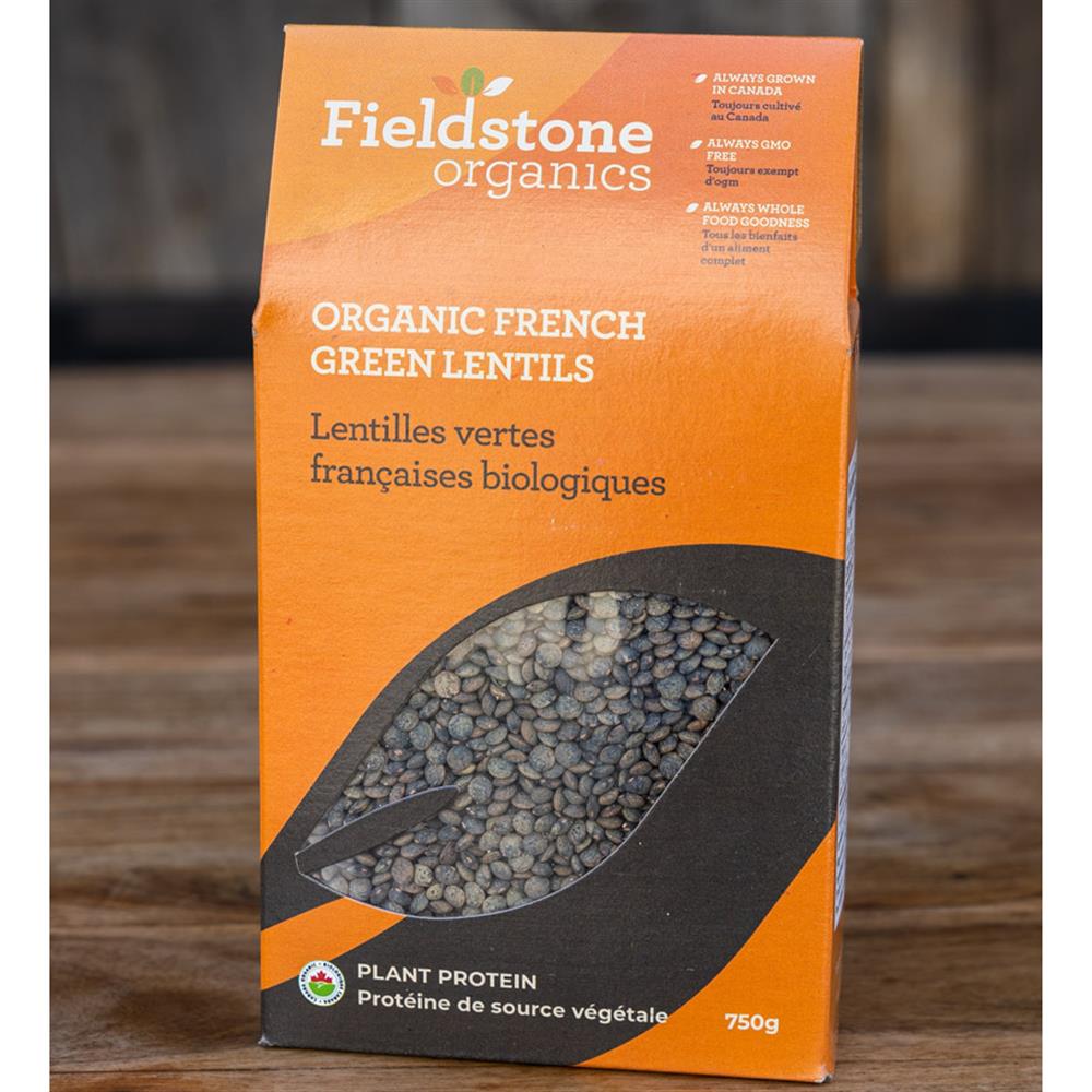 Fieldstone Organics - Organic French Green Lentils