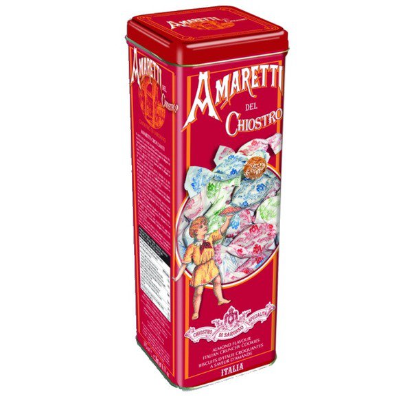 Amaretti Crunchy Tower Tin