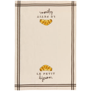 DishTowel - Le Petit Dejeuner Croissant