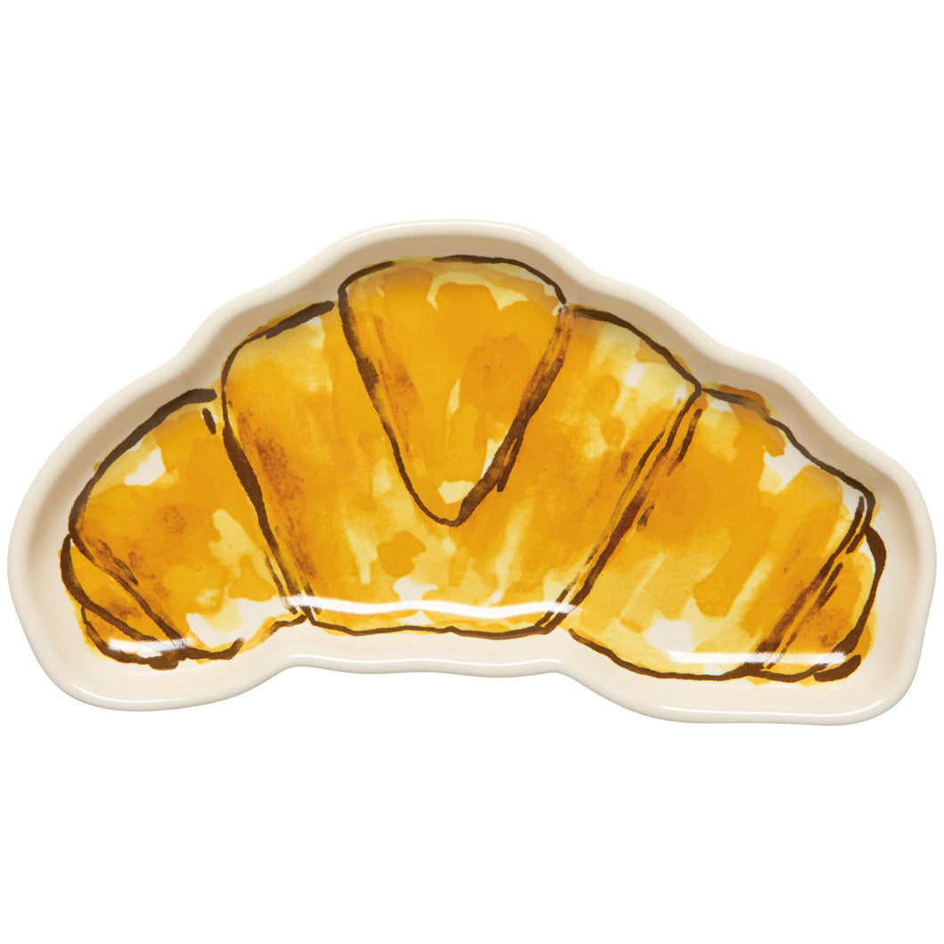 Shaped Dish - Le Petit Dejeuner Croissant