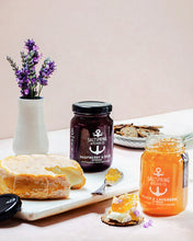 Load image into Gallery viewer, Saltspring Kitchen Co - Trio Sweet - Blueberry &amp; Basil, Raspberry &amp; Rose, Peach &amp; Lavender
