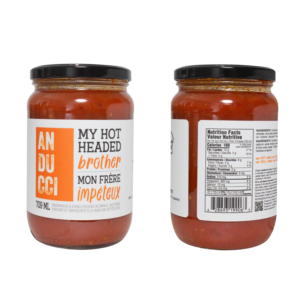 Anducci - My Hot Headed Brother