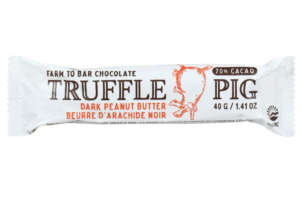 Truffle Pig - Peanut Butter Dark Chocolate 70%*