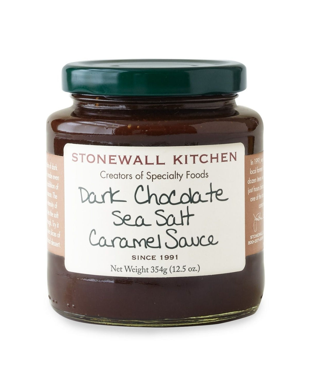 Stonewall Kitchen - Dark Chocolate Salted Caramel Sauce