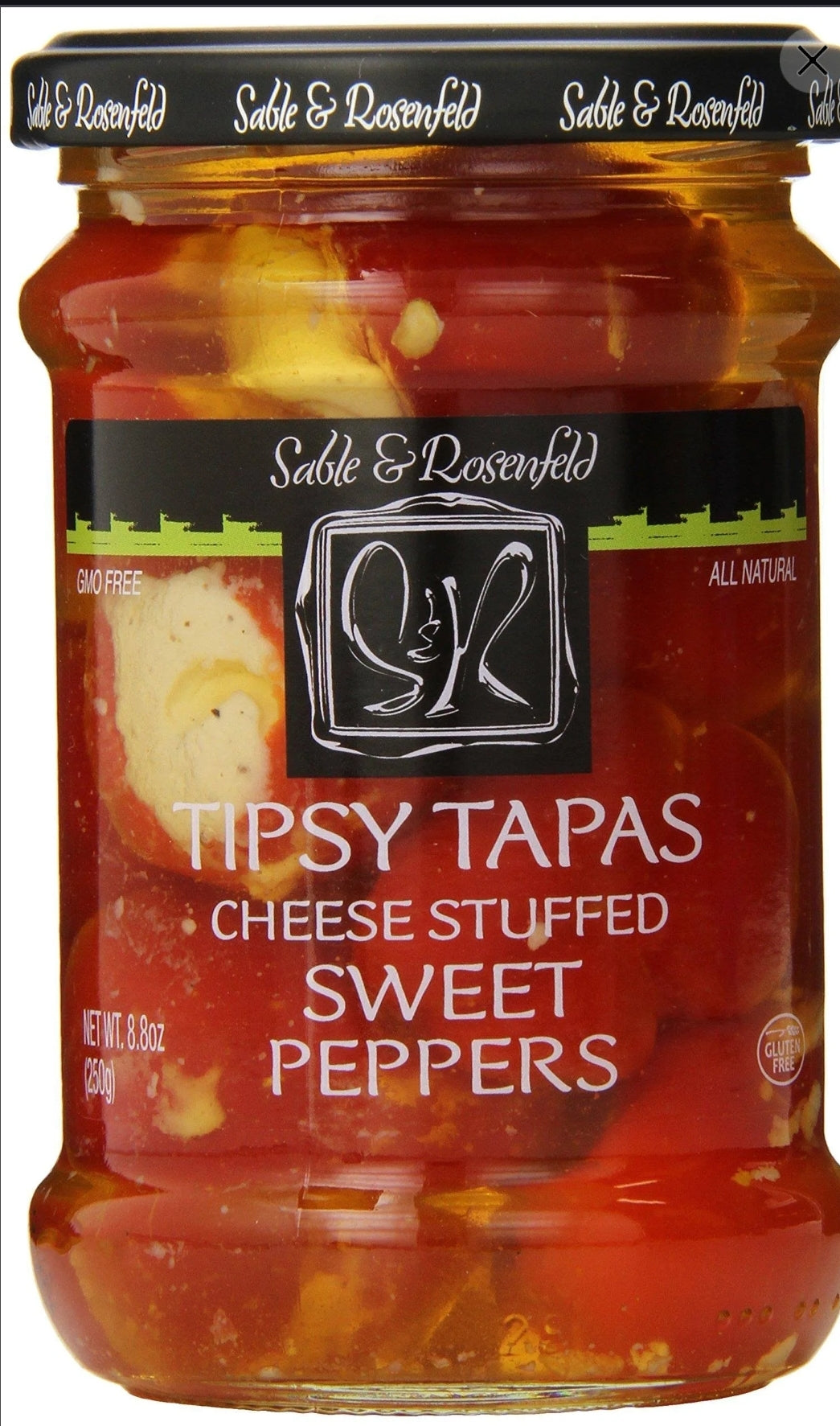 Tipsy Tapas - Cheese Filled Sweet Pepper