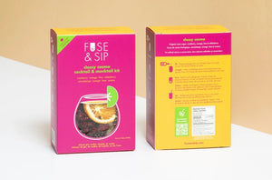 Fuse & Sip - Classy Cosmo - Cranberry, Orange & Lime Infusion