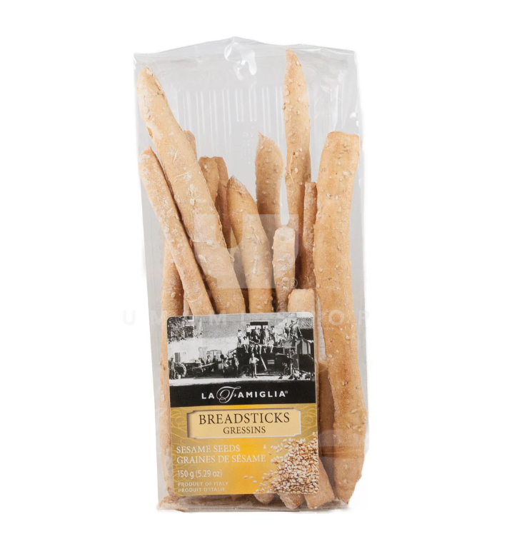 Breadsticks Gressins Sesame Seeds