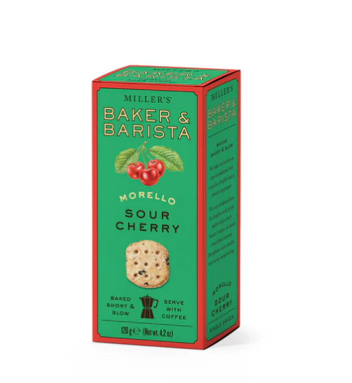 Baker & Barista - Morello Sour Cherry Biscuits