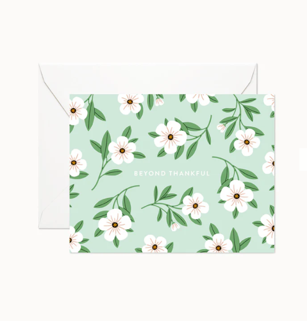 Beyond Thankful Greeting Card