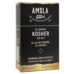 Amola - Kosher Sea Salt - All Natural, 1.36kg