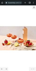 Fuse & Sip - Frose all Day - Strawberry, Lemon & Date Sugar