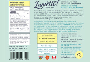 Lumette - London Dry Alt-Spirit