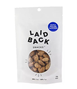 Laid Back Snacks - Maple Praline Almonds
