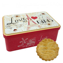 Load image into Gallery viewer, Tin box Love Paris with Butter Galette
