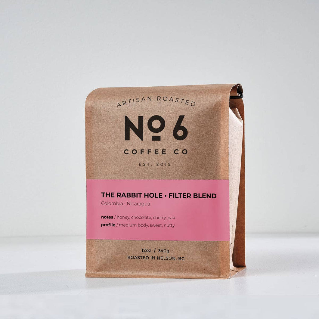 No6 Coffee Co. - The Rabbit Hole - Whole Coffee Bean