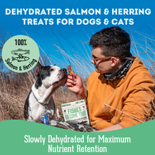 Load image into Gallery viewer, Wild Salmon &amp; Herring Dehydrated Pet Treat: Skin Health
