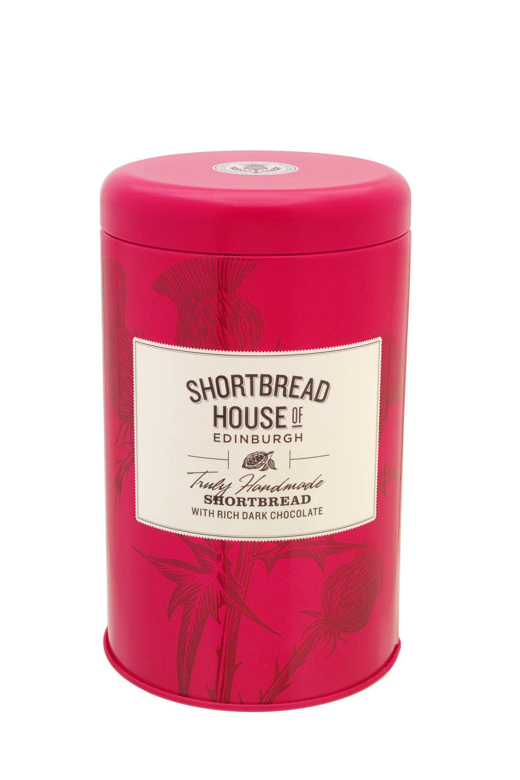 Shortbread House of Edinburgh - Shortbread Biscuits Tin, Rich Dark Chocolate