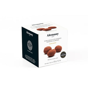 Alemany- Dark Chocolate Covered Almonds With Honey