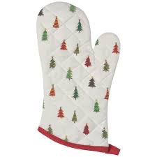 Now Designs- Classic Oven Mitt Merry and Bright Print