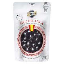 Pitted Spanish Black Olives Hojiblanca