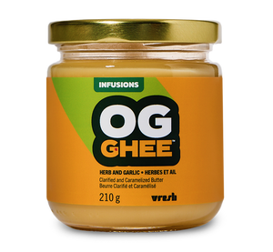 OG Ghee - Clarified and Caramelized butter, Herb and Garlic