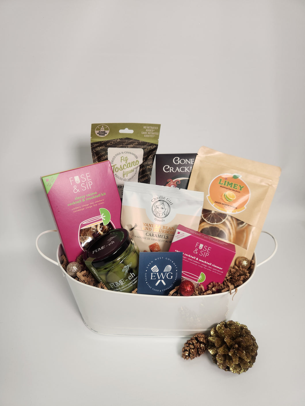 BC Locavore Gift basket - Sip & Snack