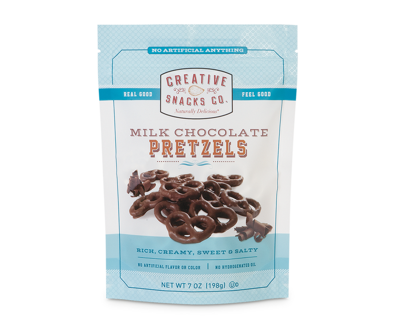 Creative Snacks - Milk Chocolate Pretzels