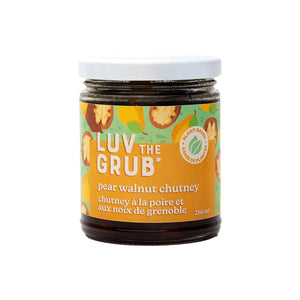 Luv the Grub -  Pear Walnut Chutney