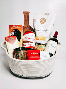 Sip and Snack Gift basket