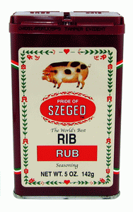 Szeged - Rib rub