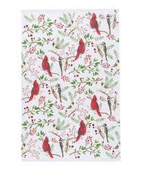 DishTowel-Winter Birds