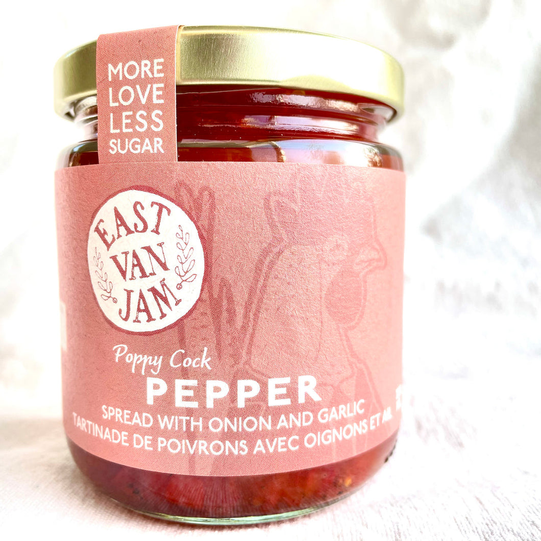 East Van Jam - Pepper spread with onion and garlic