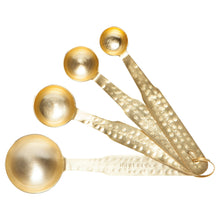 Load image into Gallery viewer, Danica - Measuring Spoons Hammered Gold
