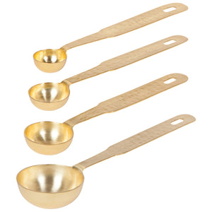 Danica - Measuring Spoons Hammered Gold