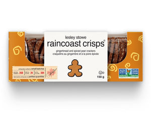 Lesley Stowe Raincoast Crisps-Gingerbread and Spiced Pear