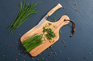 BERARD-Cutting Board with Handle- Olivewood