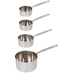 Danica - Heirloom Measuring Cups Hammered Silver