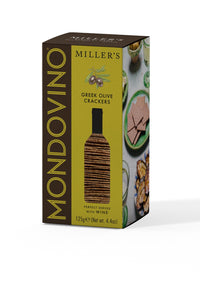 Mondovino- Greek Olive Crackers