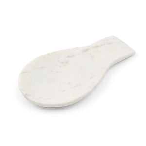 Marble Spoon Rest - White